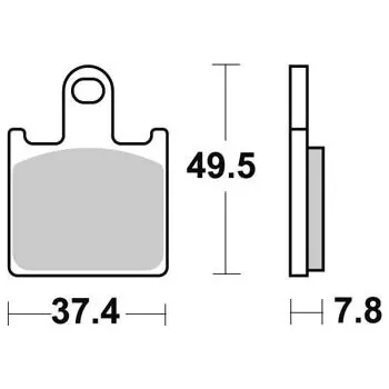Motodíl Brzdové destičky TRW Lucas přední KAWASAKI GTR 1400 rok 07-14