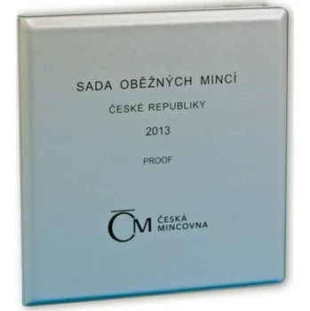 Sada oběžných mincí 2013 proof /semišový obal/