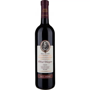 Šlechtitelská stanice vinařská Velké Pavlovice Cabernet Sauvignon 2021 výběr z hroznů suché 0,75 l