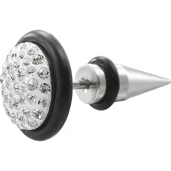 Piercing Falešný piercing - fake expander se zirkony