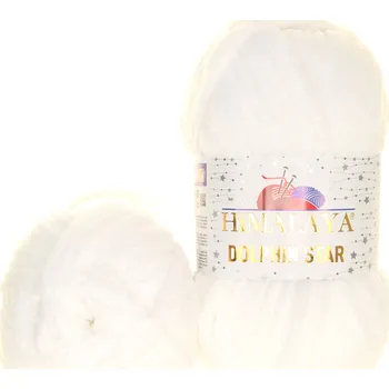 Příze Himalaya Dolphin Star bílá 92101