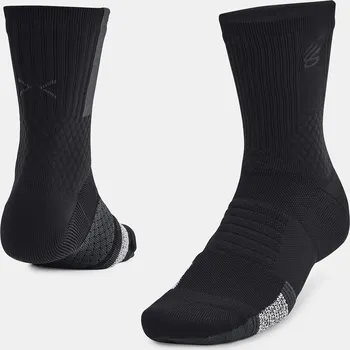 Unisexové ponožky Under Armour Curry UA AD Playmaker 1376231-002 Černá LG