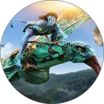 Jedlá dekorace na dort Jedlý papír Avatar Toruk