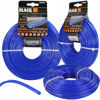 Black Struna do sekačky kulatý průřez 3mm 50m 52133