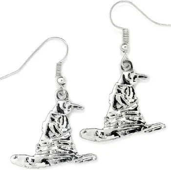 Karnevalový doplněk Harry Potter visací naušnice Třídicí klobouk