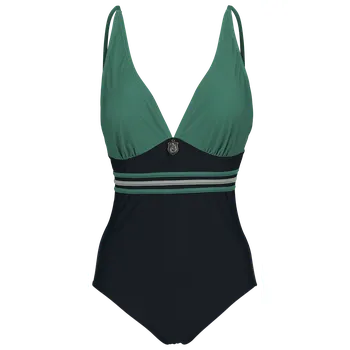 Dámské plavky Plavky z Harry Potter - Slytherin - Ženy - cerná/zelená