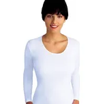 Emili košilka Lena dlouhý rukáv - černá, L (Dámská spodní košilka bavlna)