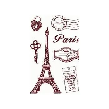 Hračka Gelová razítka - Paříž - malá