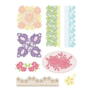 Dětské razítko Razítka gelová - krajka