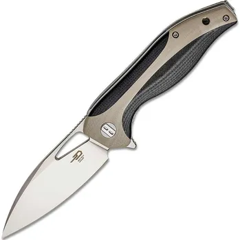 Bestech KOMODO D2, Stonewash+Satin, G10 BG26B