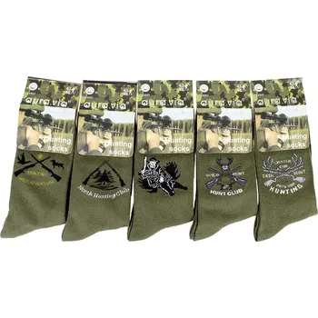 Pánské ponožky TifanTEX Ponožky pro myslivce bal / 5 párů 39-42, 43-46