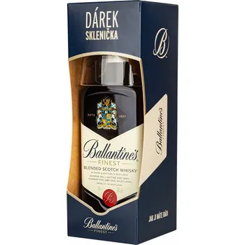 Whisky Ballantine's Ballantine's Finest 40% 0,7l + sklo