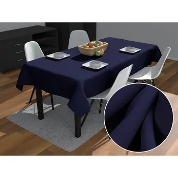 ubrus Dekorační obdélníkový ubrus Rongo RG-079 Námořnická modrá 60x100 cm