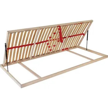 Ahorn PRIMAFLEX Kombi P LEVÝ - výklopný lamelový rošt 80 x 195 cm, březové lamely + březové nosníky