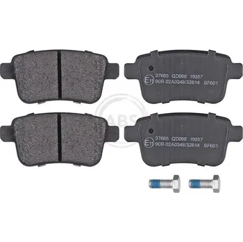 Brzdová destička Sada brzdových destiček, kotoučová brzda A.B.S. 37665