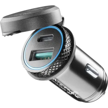 Motodoplněk Nabíjecí adaptér Interphone s konektory USB-C a USB