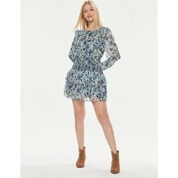 Dámské šaty Pepe Jeans Letní šaty PL953503 Modrá Regular Fit L