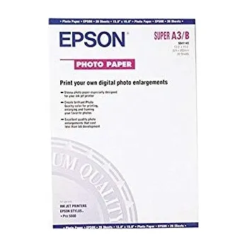 Kancelářský papír EPSON A3+,Photo Paper (20listů) C13S041143