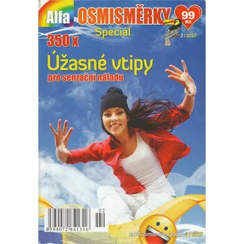 Kniha Úžasné vtipy pro senzační náladu - osmisměrky 2/2017