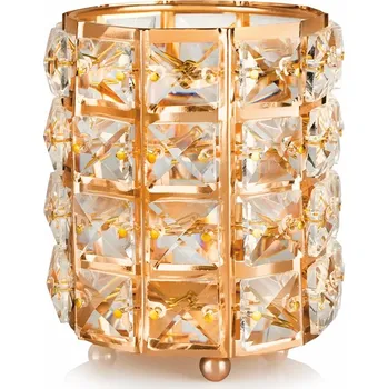 Organizér na kosmetiku GloryStyles Stojan na kosmetické štětce - zlatý