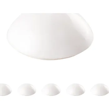 Interiérové dveře Walteco Dveřní zarážka, průměr 30mm, samolepicí, bílá Množství: 6 ks