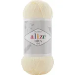 Alize Příze Diva FINE - 01 smetanová