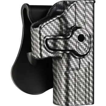 Amomax Opaskové polymerové pouzdro pro pistole G série - karbon