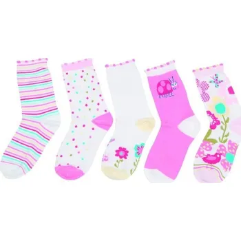 Pidilidi Dětské barevné ponožky, Pidilidi, PD512, holka Velikost: 18-19