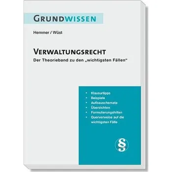 Grundwissen Verwaltungsrecht - Hemmer, Karl-Edmund [DE] (2024, Brožovaná, Hemmer-Wuest)