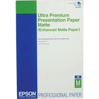 Kancelářský papír EPSON Enhanced Matte Paper, DIN A3+, 189g/m?, 100 Blatt C13S041719