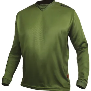 cyklistický dres Nabajk Hainey youth boys jersey long sleeve khaki 9Y-10Y