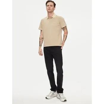 Pánská košile Pepe Jeans Polokošile New Oliver Gd PM542099 Béžová Regular Fit S