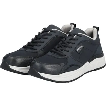 Pánské polobotky pánská volnočasová obuv B5001-14 Rieker modrá Barva: blau, Velikost: 46