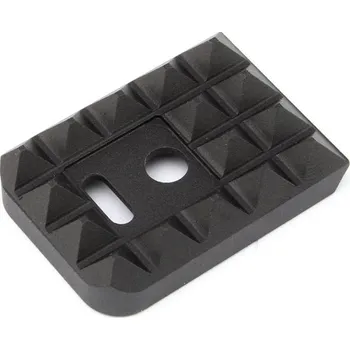 SLONG Airsoft Kovová útočná CNC patka plynových zásobníků G série - černá