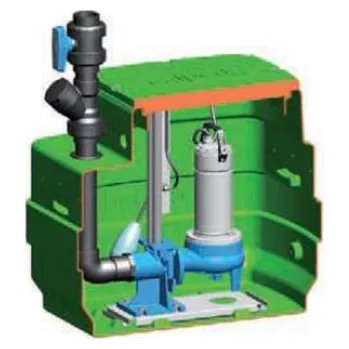 Kanalizační potrubí Calpeda GEO 230 GQG 6-25 1,5kW 400V čerpací jímka ZB00071553