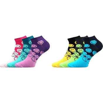 Dívčí oblečení Dětské ponožky PIKI dětská 42 mix A - holka 30-34 (20-22)