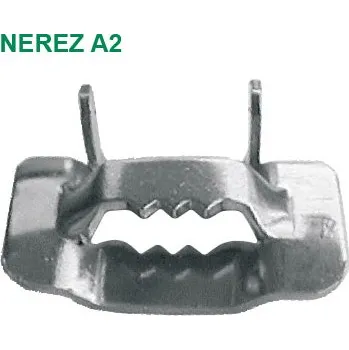 Stahovací páska Stahovací spona NUS 12,7mm NEREZ A2