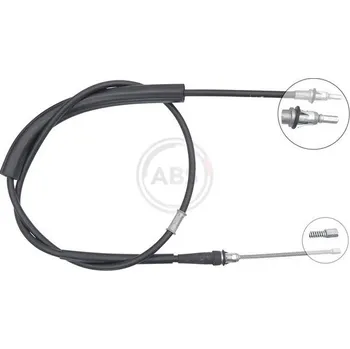 Lanko parkovací brzdy Tažné lanko, parkovací brzda A.B.S. K19836