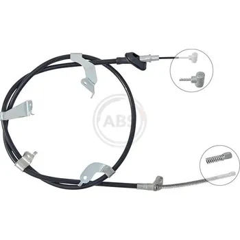 Lanko parkovací brzdy Tažné lanko, parkovací brzda A.B.S. K14064