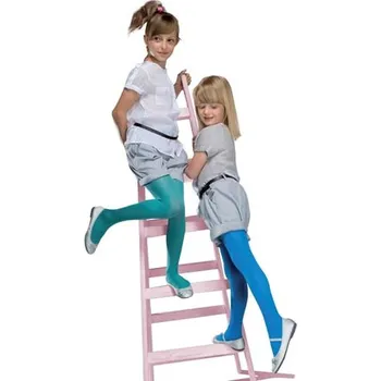 Dívčí punčocháče Micro 740 Gabriella jeans světlá 128/134