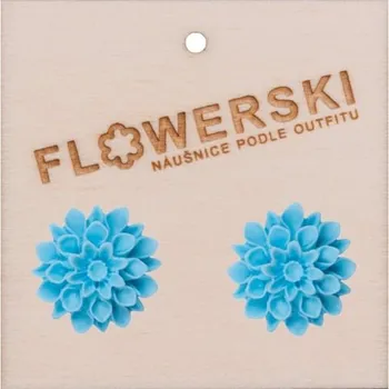 Náušnice Náušnice - FLOWERSKI LIGHT BLUE LIGHT BLUE