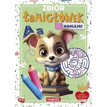 Hlavolam Zbiór łamigłówek z naklejkami - praca zbiorowa