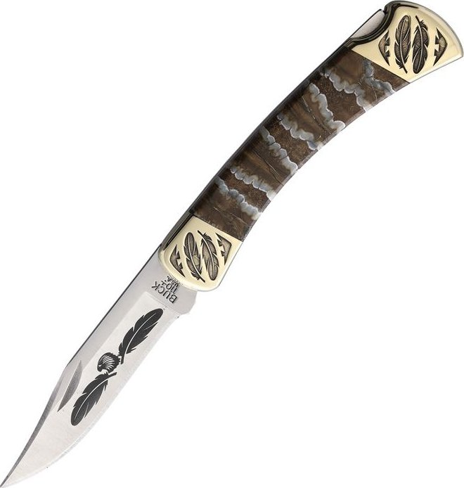 Buck Knives - YELLOWHORSE BUCK 110 HUNTER CUSTOM BY YELLOWHORSE - Mammoth Eagle