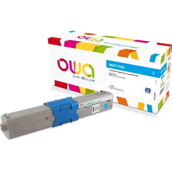 OWA Armor toner kompatibilní s OKI 46471103, 7000st, modrá/cyan K18520OW