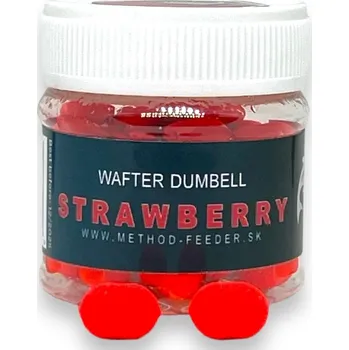 Návnadová surovina Method Feeder Fans Wafter Dumbbell 8-10 mm 50 ml - Jahoda