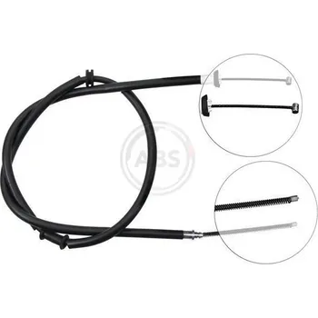 Lanko parkovací brzdy Tažné lanko, parkovací brzda A.B.S. K16838