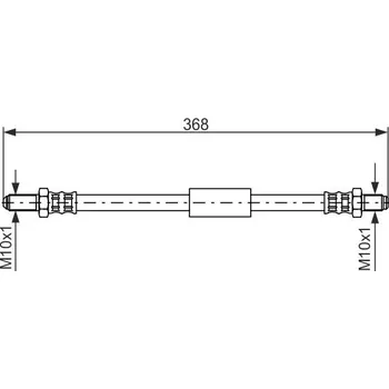 Brzdová hadice Brzdová hadice BOSCH 1 987 476 419