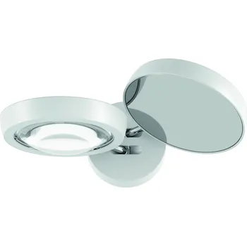 Nástěnné svítidlo Lodes 16550 1927 Nautilus, svítidlo se 2 nastavitelnými reflektory, 2x15W LED 2700K stmívatelné, bílá, šířka max 28cm