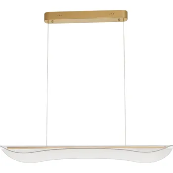 Transparentní závěsné LED světlo Nova Luce Agos 100 cm