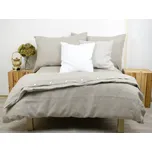 Snový svět Belean přírodní - konopné povlečení s nitěnými knoflíky Zapínání povlečení: Komplet: Peřina 140x200 cm, Polštář 70x90 cm
